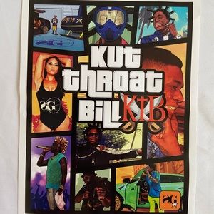 Kodak Black Sniper Gang GTA Sticker